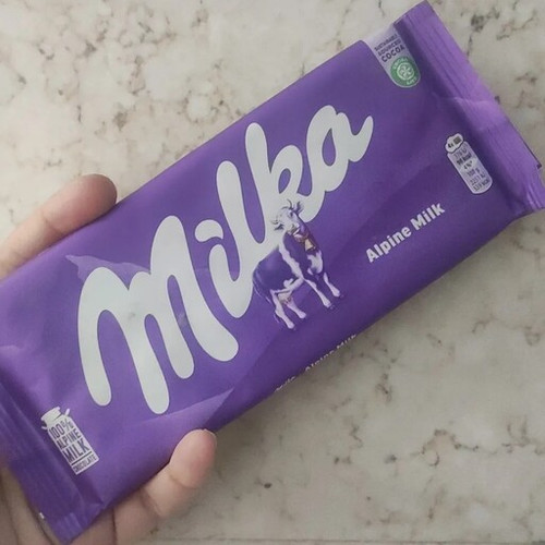 شکلات میلکا ساده ۱۰۰ گرمی
