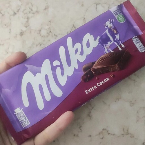 میلکا با شکلات اضافه (کاکائو اضافه)