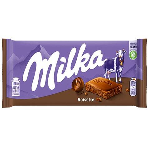 شکلات میلکا  Milka – Noisette