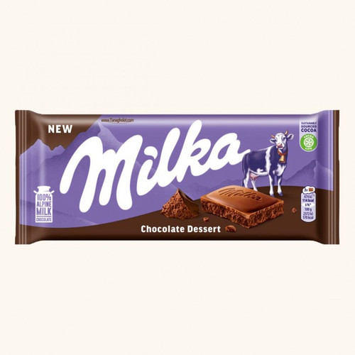 شکلات میلکا با طعم دسر شکلاتی